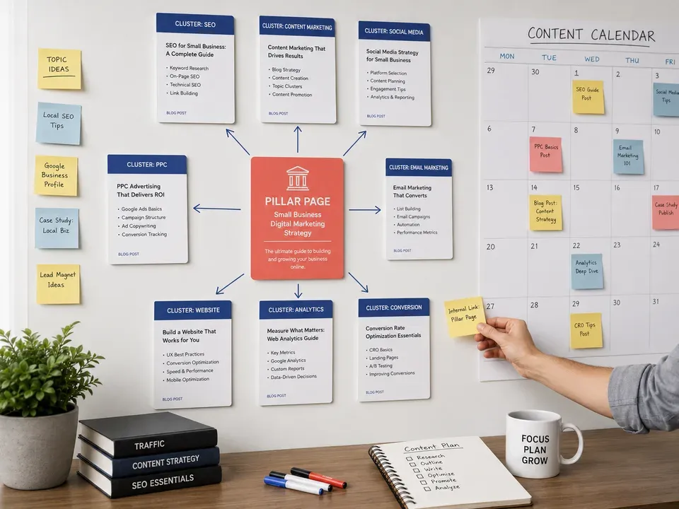 content system for business