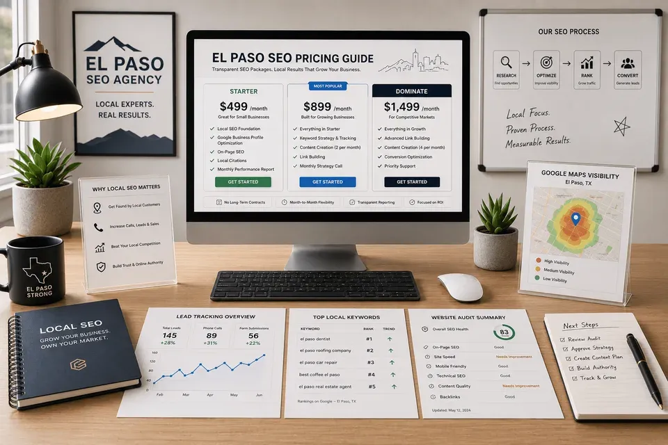 el paso seo agency cost 2026