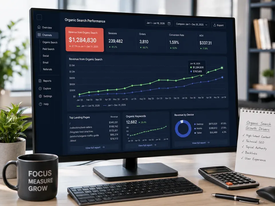 how to measure SEO ROI