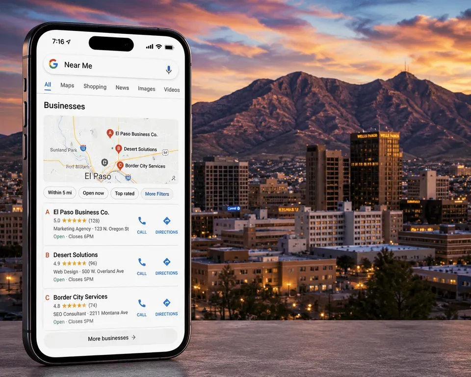 local seo el paso 2026 playbook
