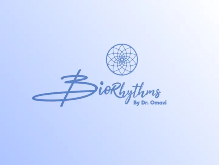BioRhythms by Dr. Omavi logo — client project