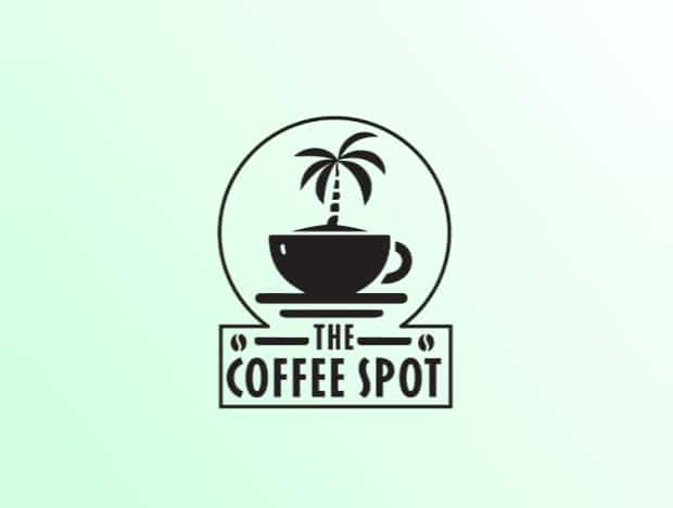 The Coffee Spot El Paso logo — coffee shop client project