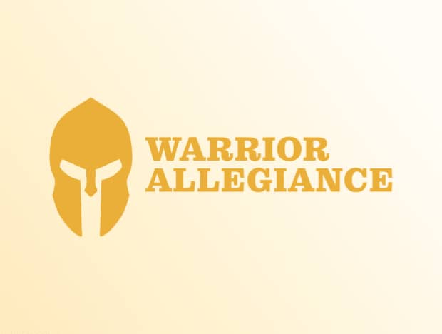 Warrior Allegiance logo — VA disability claims client project