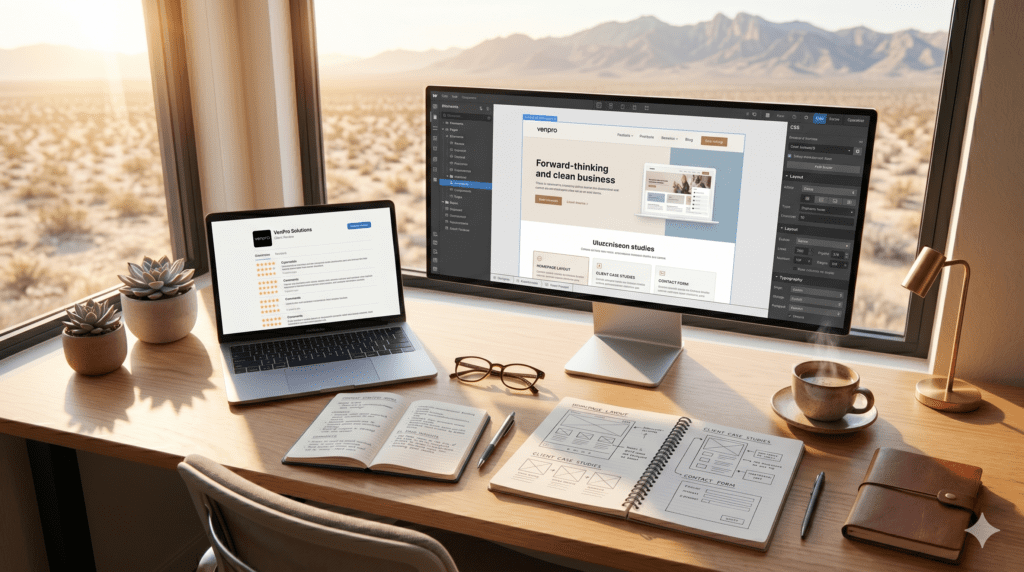 Webflow web design in El Paso