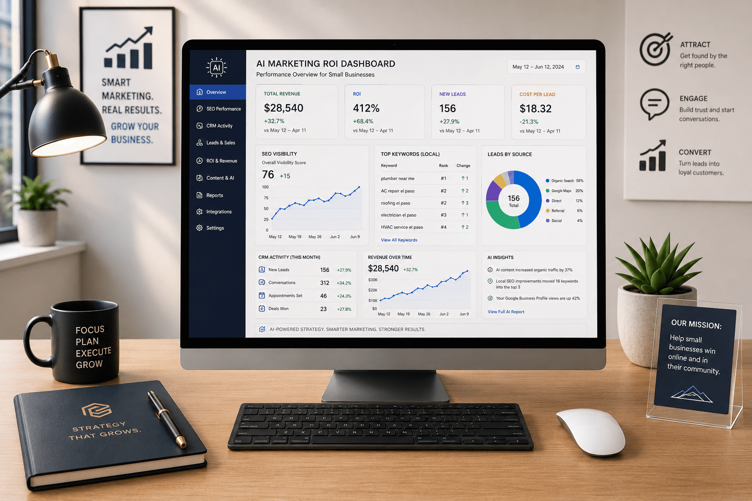 ai marketing small business roi 2026