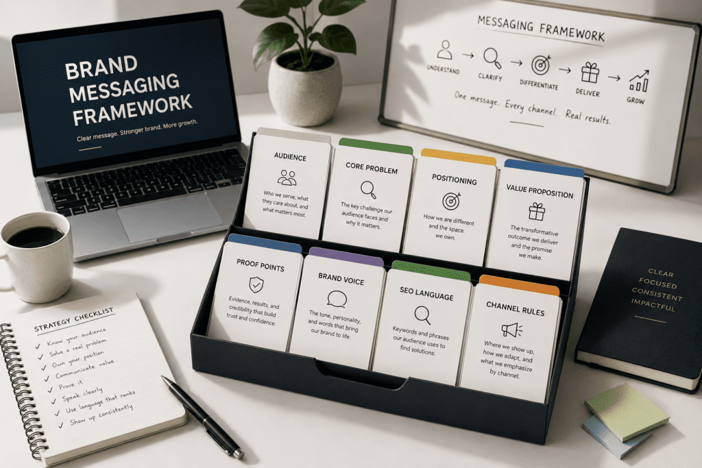 brand messaging framework template