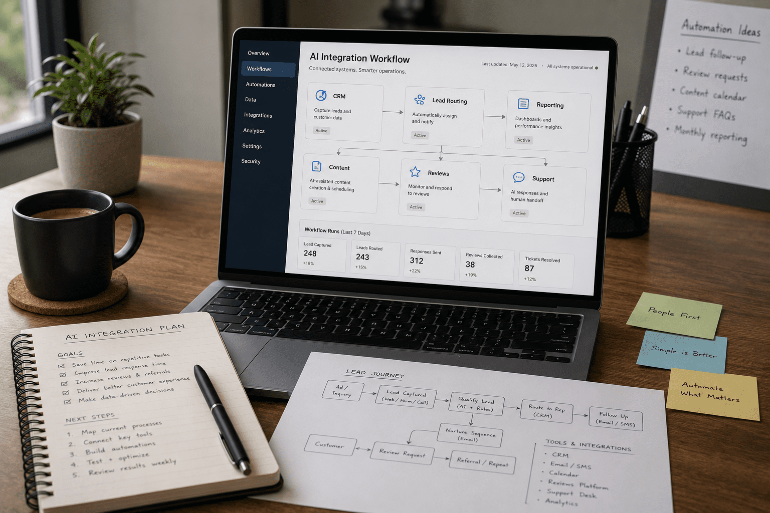 custom ai integration small business 2026