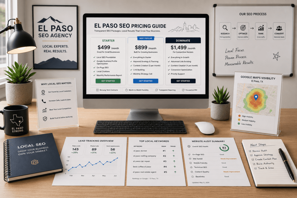 el paso seo agency cost 2026