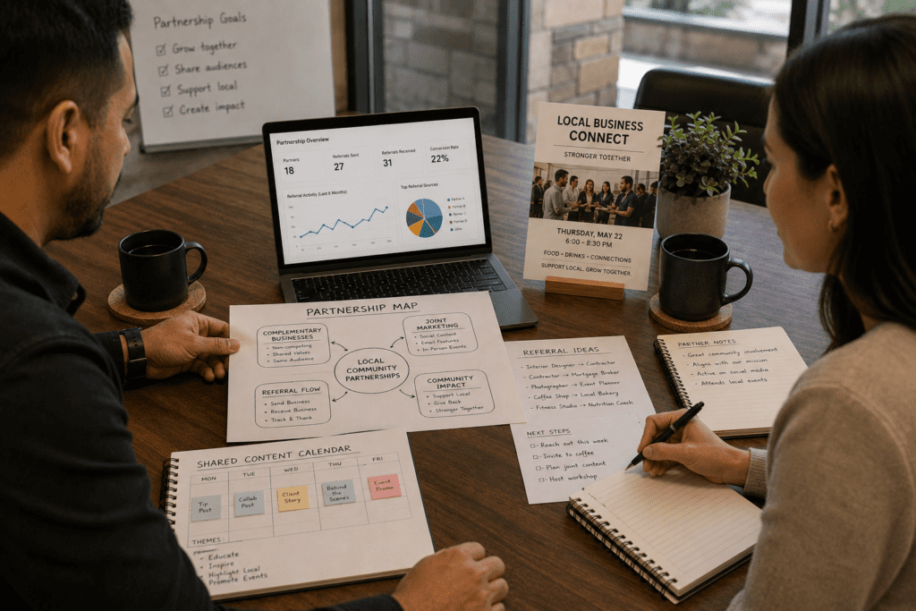 local business partnership strategy