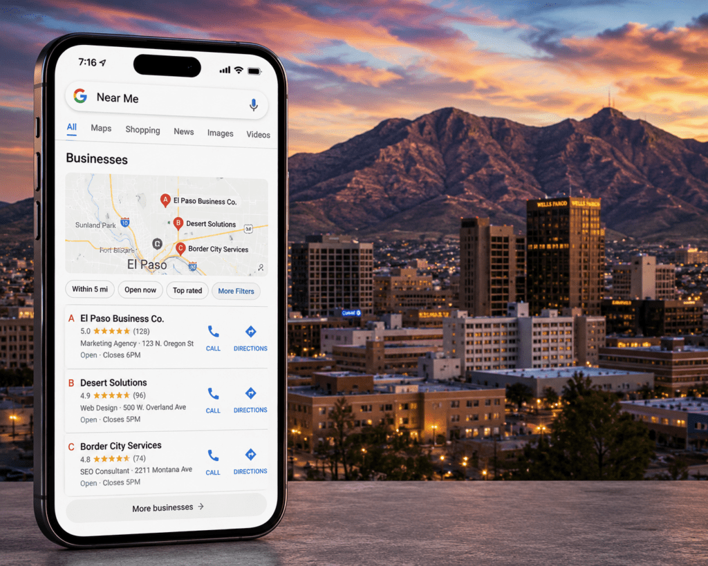 local seo el paso 2026 playbook