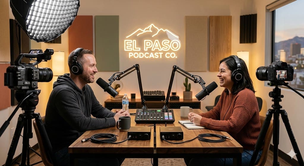 podcast studio rental cost el paso