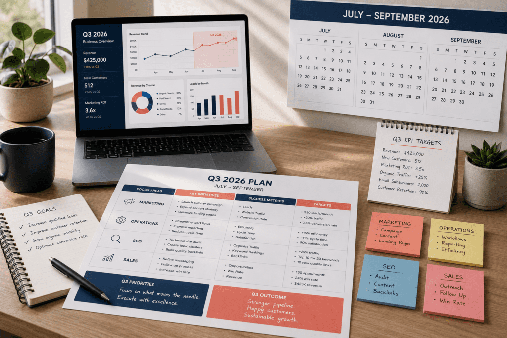 q3 business planning template june 2026