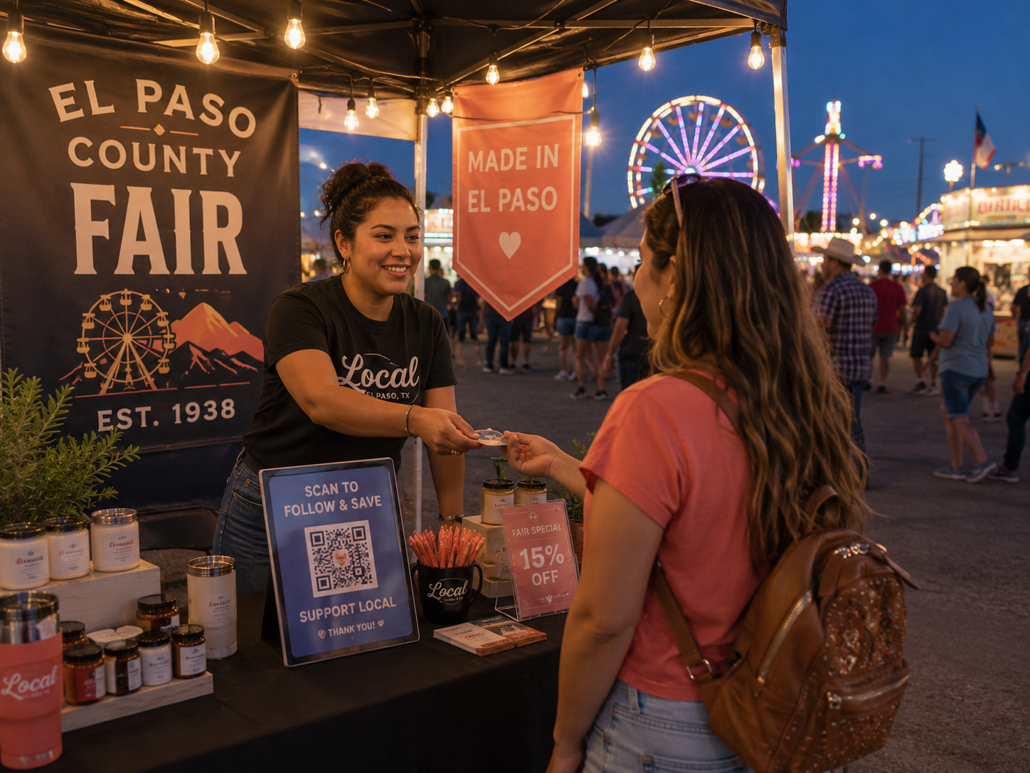 El Paso County Fair vendor marketing