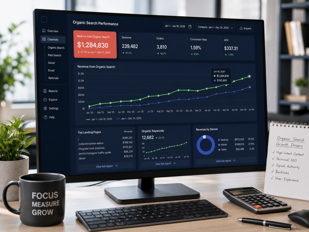 how to measure SEO ROI