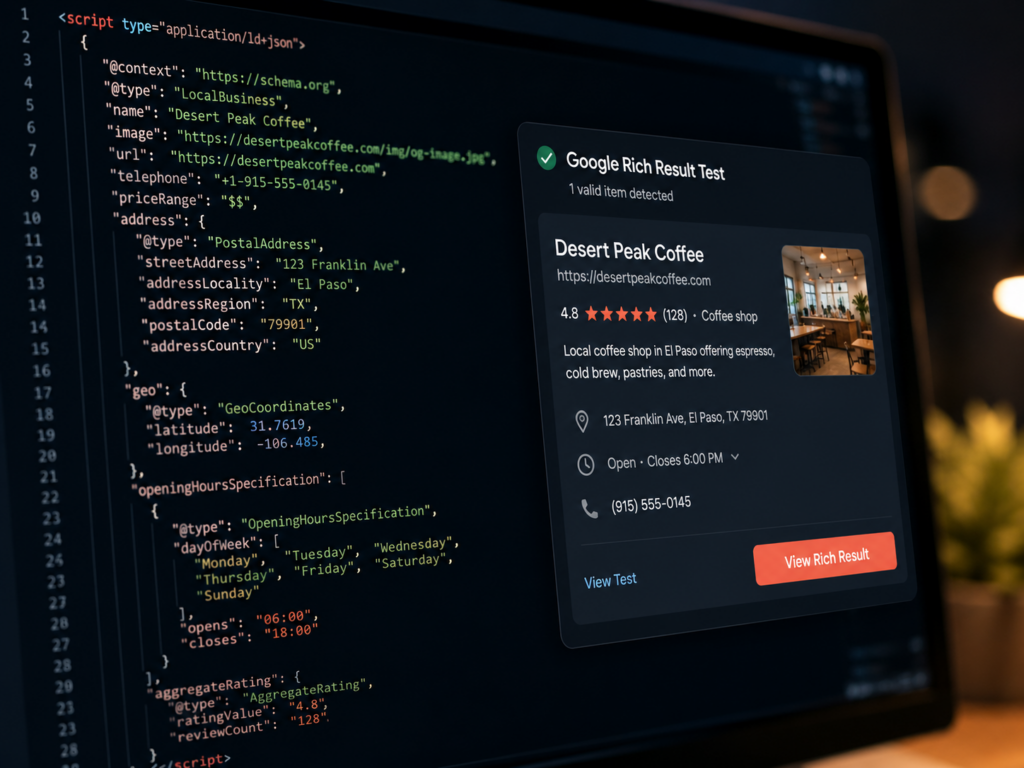 schema markup local business