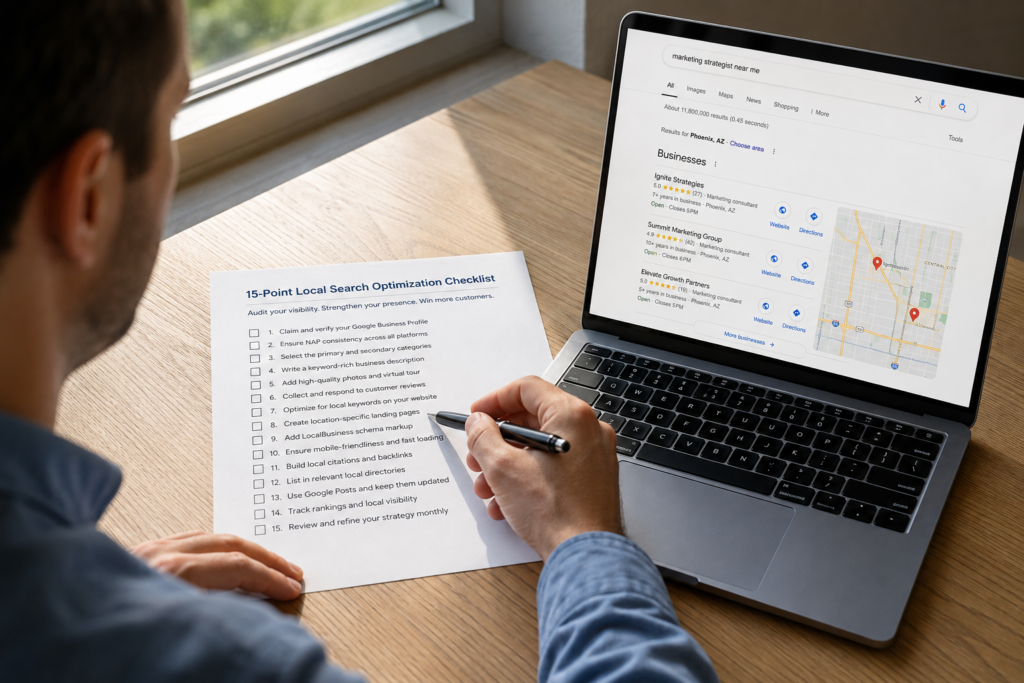 AI search visibility audit